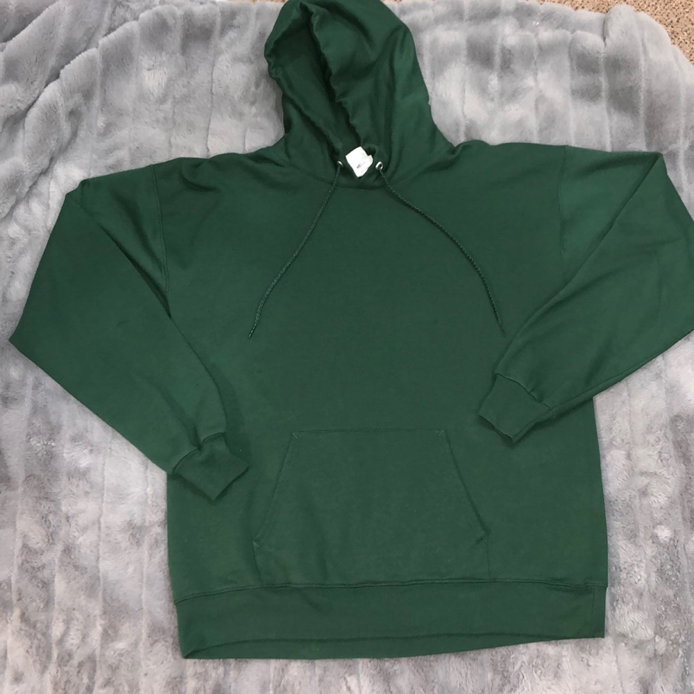 Hanes EcoSmart Mens Pullover Hoodie. Large